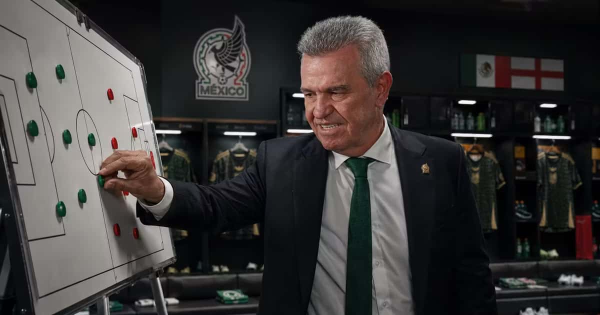 Javier Aguirre mantendría su 4-3-3 base para enfrentar a Inglaterra en el Estadio Azteca.