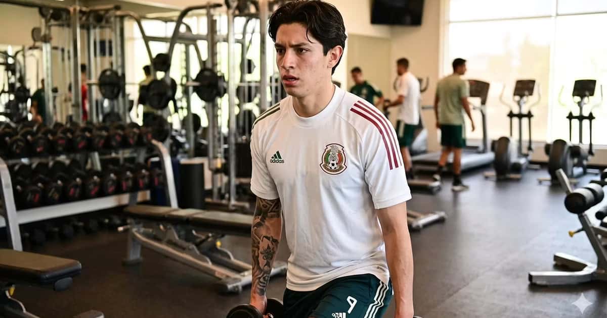 Jordan Carrillo apareció con la camiseta de México