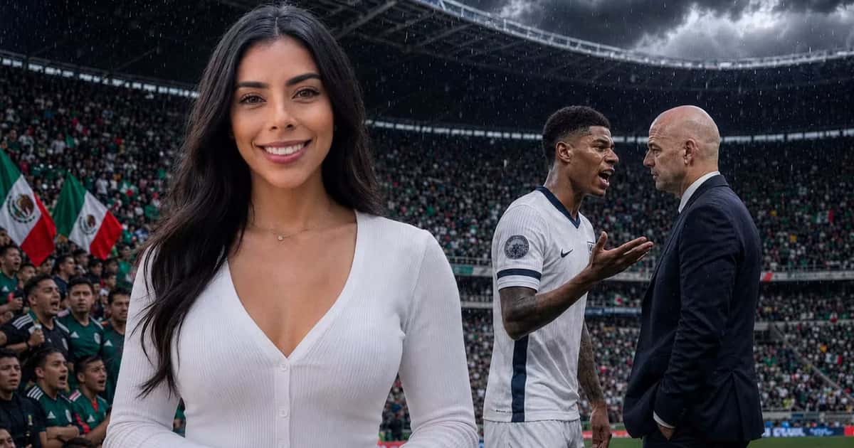 Marcus Rashford reconoció que jugar ante México en el Azteca no es ideal, aunque aseguró que Inglaterra está preparada.