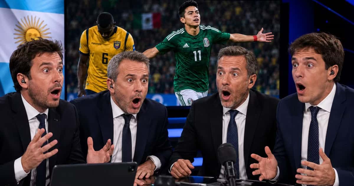 Argentina quedó rendida ante Gilberto Mora y el gran partido que México firmó frente a Ecuador.
