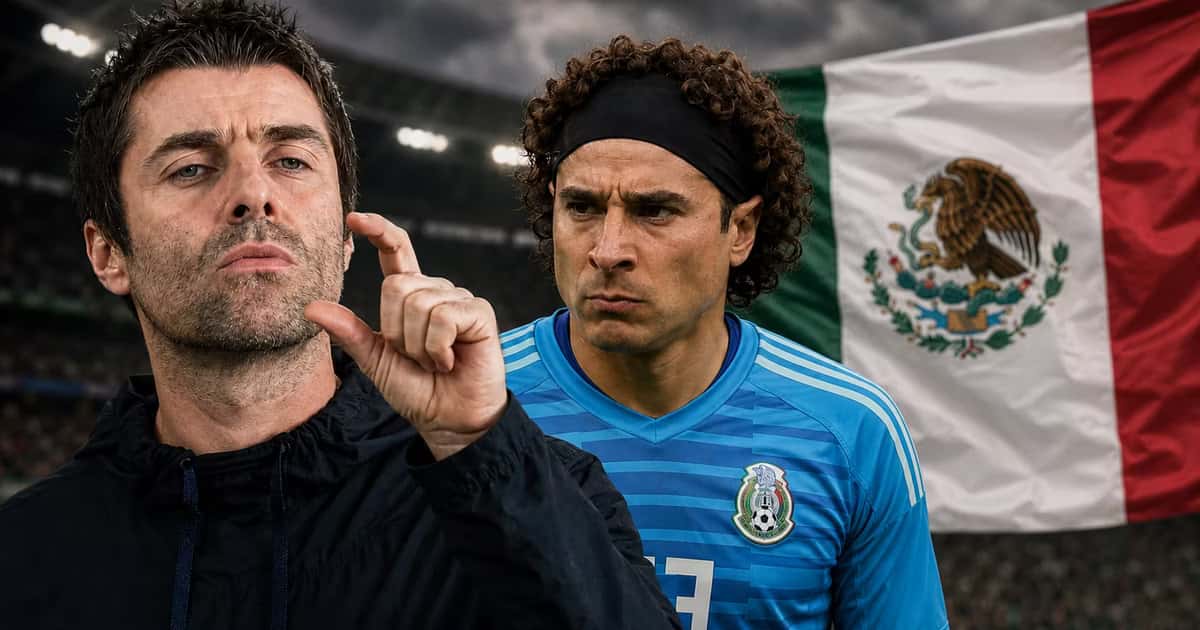 Liam Gallagher pronosticó una goleada de Inglaterra sobre México y encendió la previa del duelo en el Estadio Azteca.