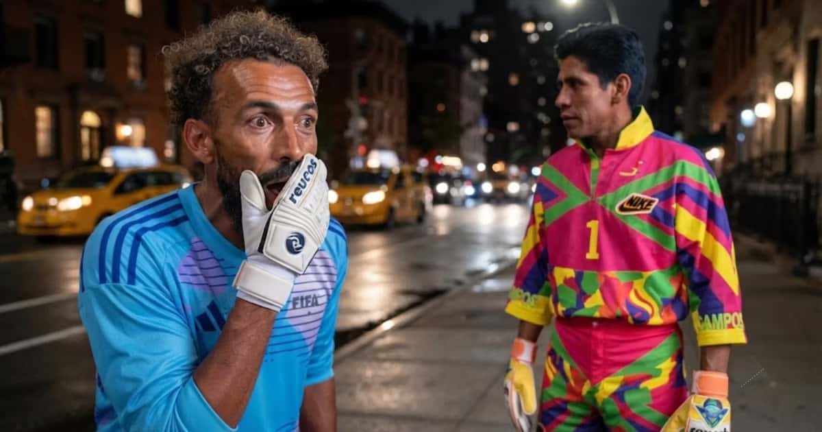 Vozinha conoció a Jorge Campos y René Higuita