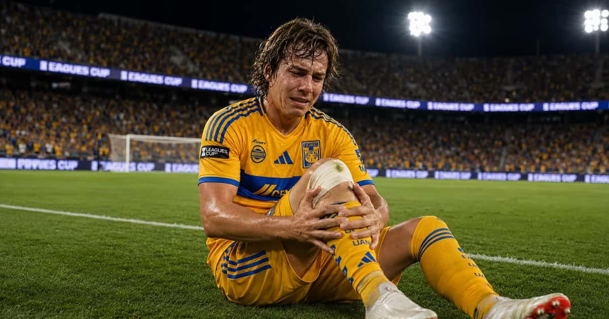 Sebastián Córdova había llegado a Pumas para el Apertura 2026 y ya había marcado su primer gol antes de sufrir la lesión en la rodilla izquierda.