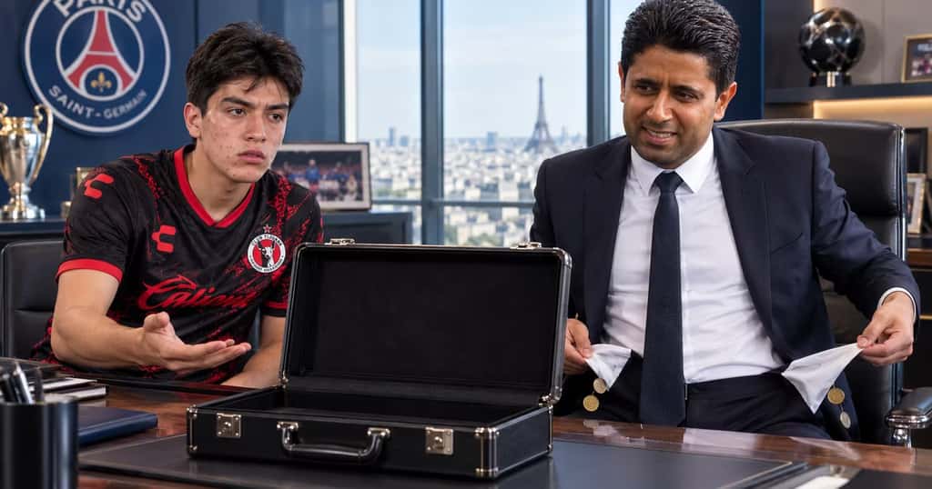 Gilberto Mora está en el radar del PSG y Xolos pide una millonada por el mexicano