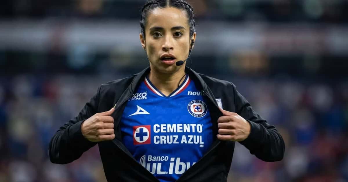 Katia Itzel García dirigirá su tercer duelo de Cruz Azul