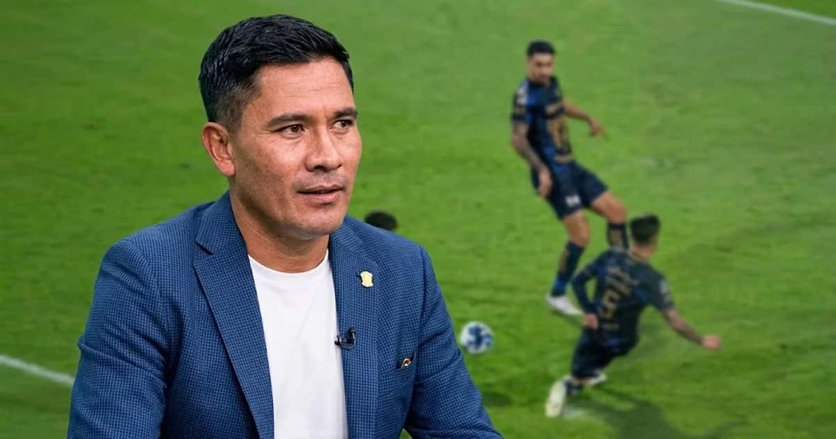 Juan Guzmán Gasso y Fernando “El Cantante” Guerrero dieron interpretaciones distintas sobre la polémica mano de Rubén Duarte que pudo significar un penal para Necaxa.