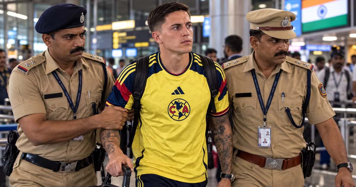 Brian Rodríguez no pudo entrar a la India