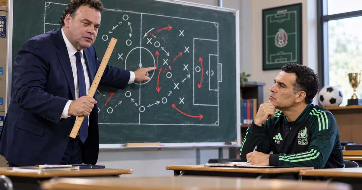 David Faitelson y Rafa Márquez