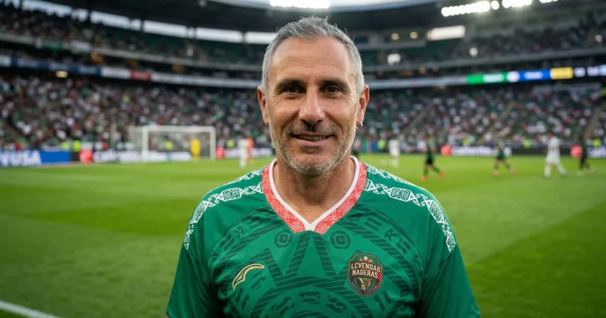 Salvador Carmona reapareció en un partido de leyendas y sorprendió por su aspecto actual, lejos de sus años como profesional.