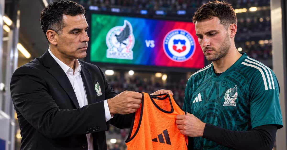 Rafael Márquez y Santiago Giménez