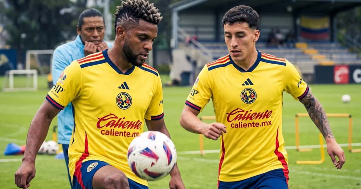 Alejandro Zendejas y Miguel Borja ya entrenan con el primer equipo del América.