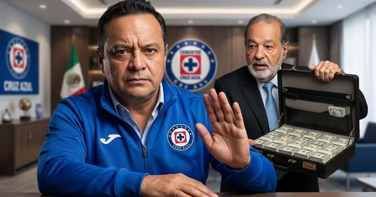 Carlos Slim analizaría invertir hasta 350 millones de dólares en el nuevo estadio de Cruz Azul, pero Víctor Velázquez pondría un obstáculo financiero.