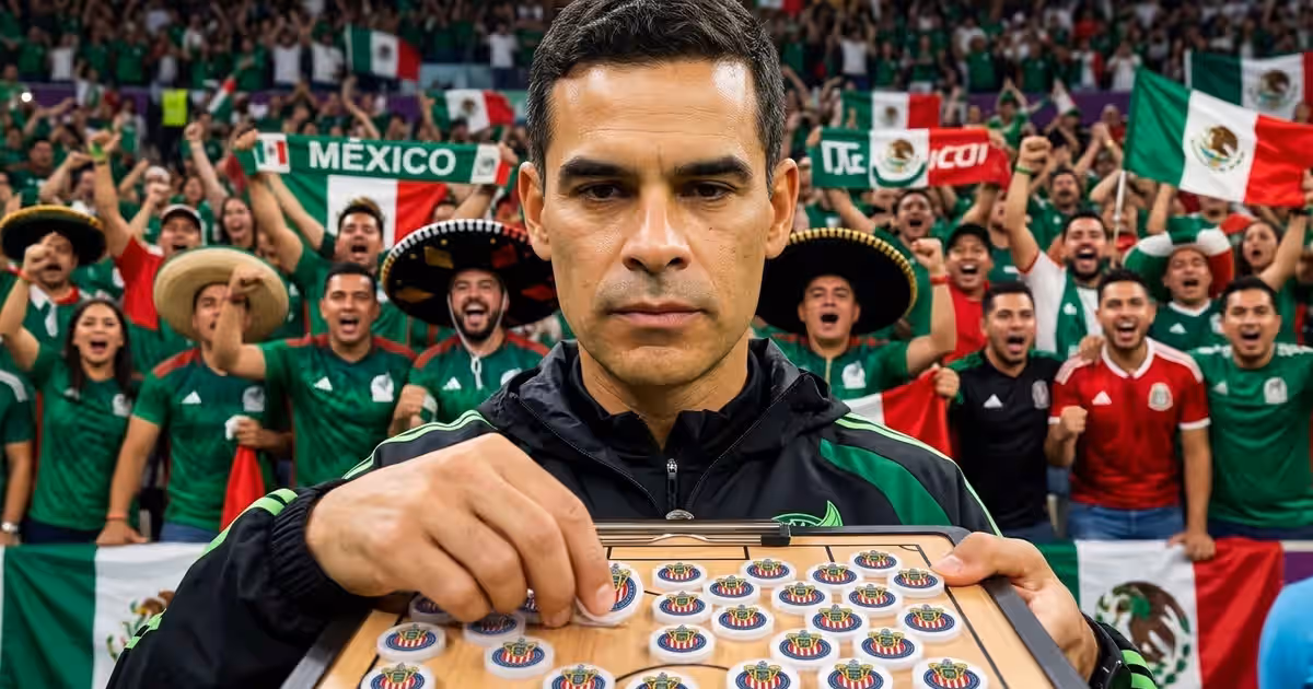 Listo el once de México para enfrentar a Estados Unidos