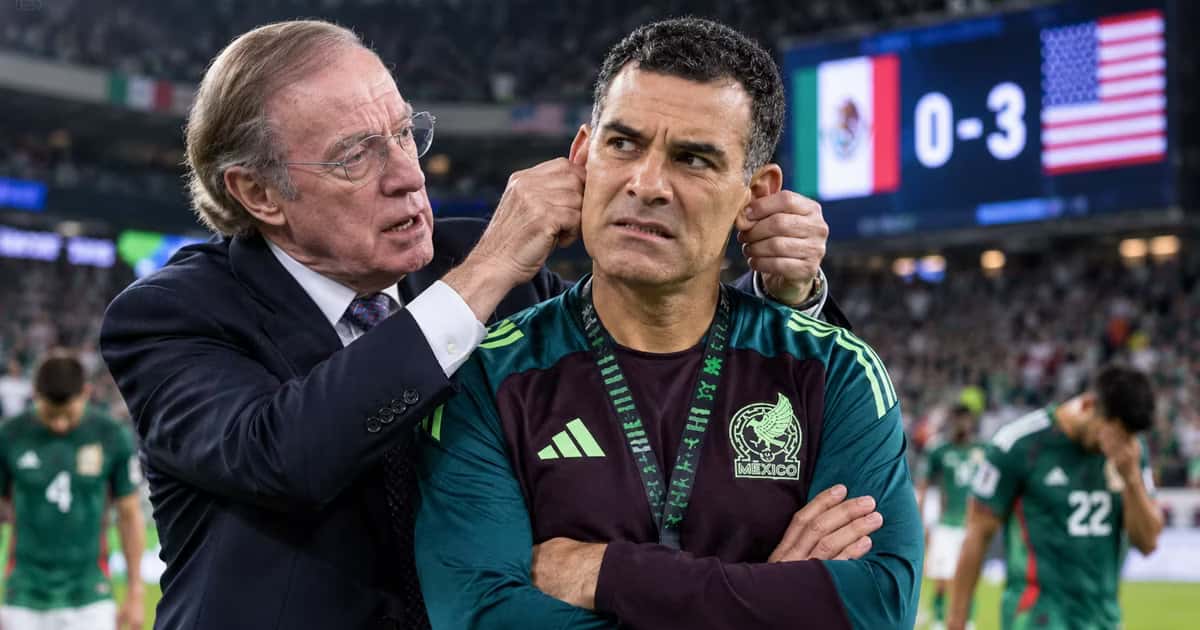 José Ramón Fernández y Rafa Márquez