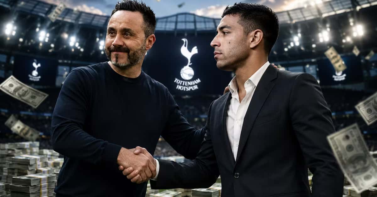 Erik Lira está en la mira del AS Mónaco mientras Tottenham analiza una posible operación por Folarin Balogun