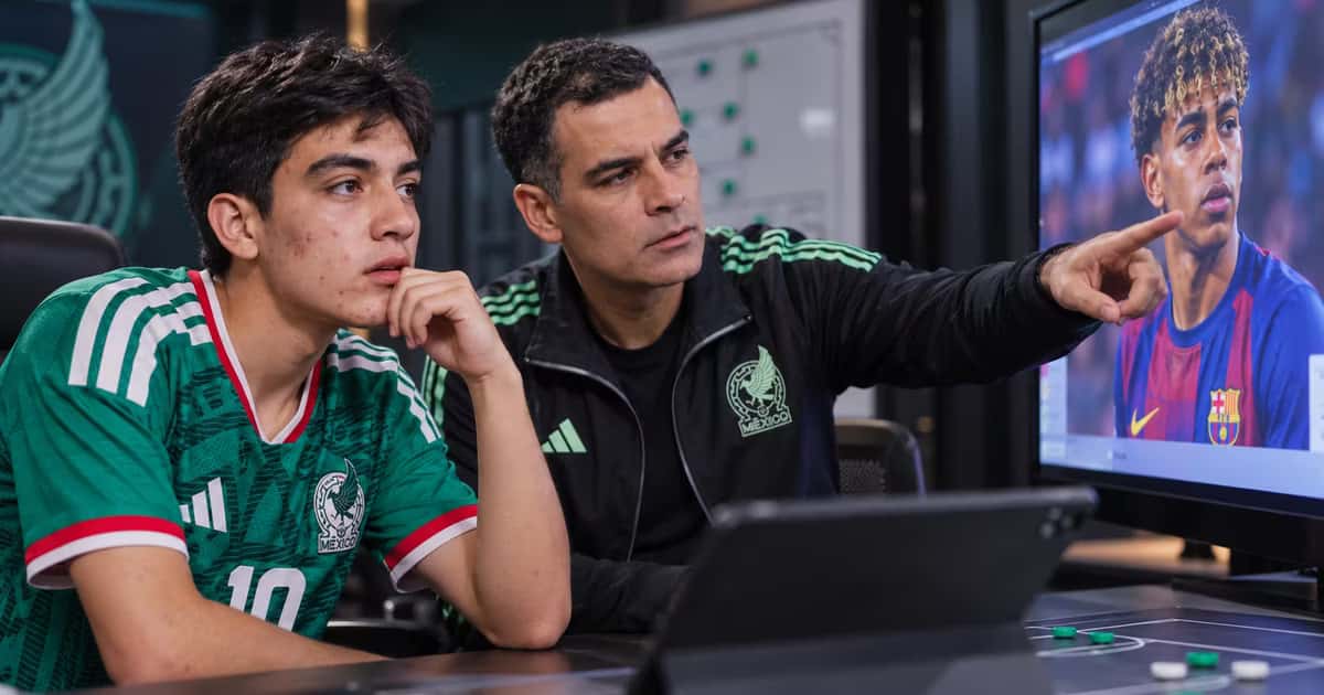 Rafa Márquez, Gilberto Mora y Lamine Yamal