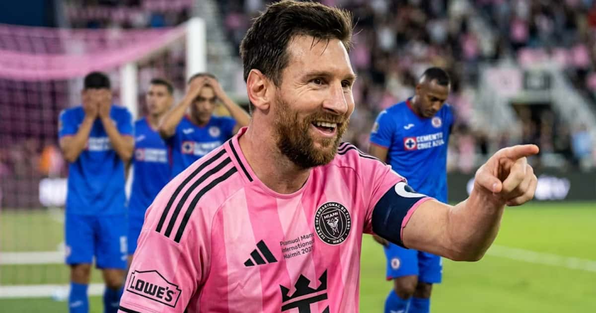 Lionel Messi llega a cien goles con Inter Miami y castiga de nuevo a Cruz Azul