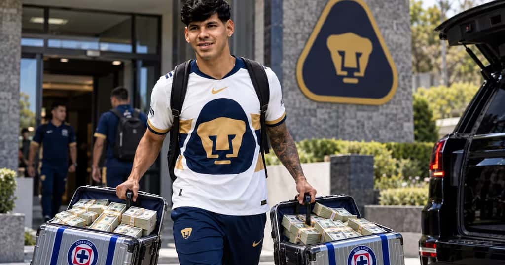 Robert Morales podría dejar Pumas y Cruz Azul puede llevárselo por una cifra millonaria