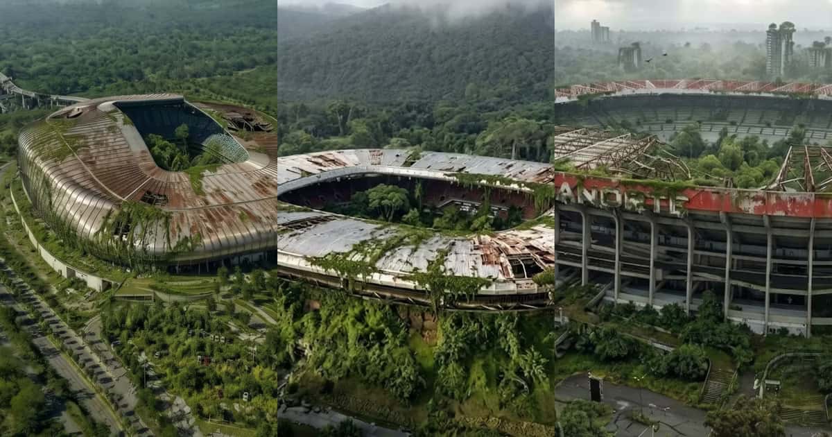 Estadios de México si fueran abandonados tras 200 años, según la IA