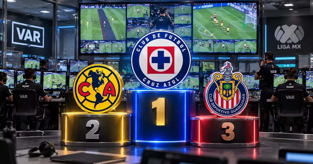 Cruz Azul, Chivas y Club América