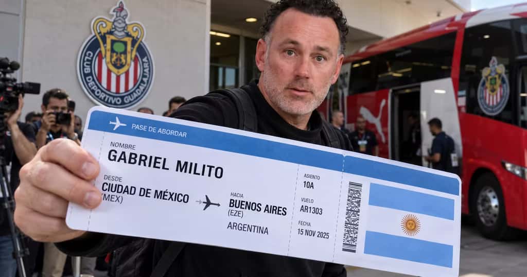 Gabriel Milito todavía no renueva con Chivas y su futuro puede estar en Argentina
