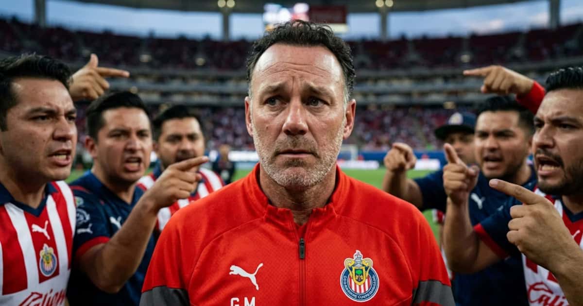 Afición de Chivas explota contra Gabriel Milito y pide más minutos para Jonathan Pérez
