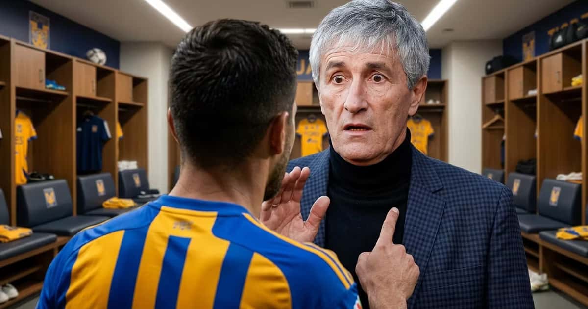 Quique Setién podría reencontrarse con Diego Lainez en Tigres UANL, años después de su complicada relación en el Real Betis.