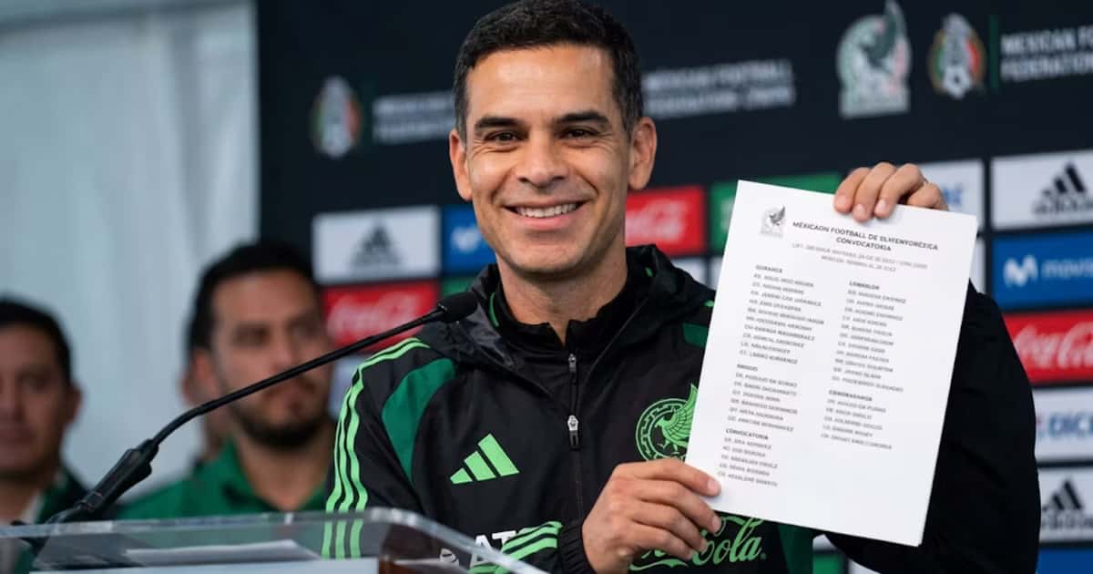Rafael Márquez define la lista de la Selección Mexicana con sorpresas en la convocatoria