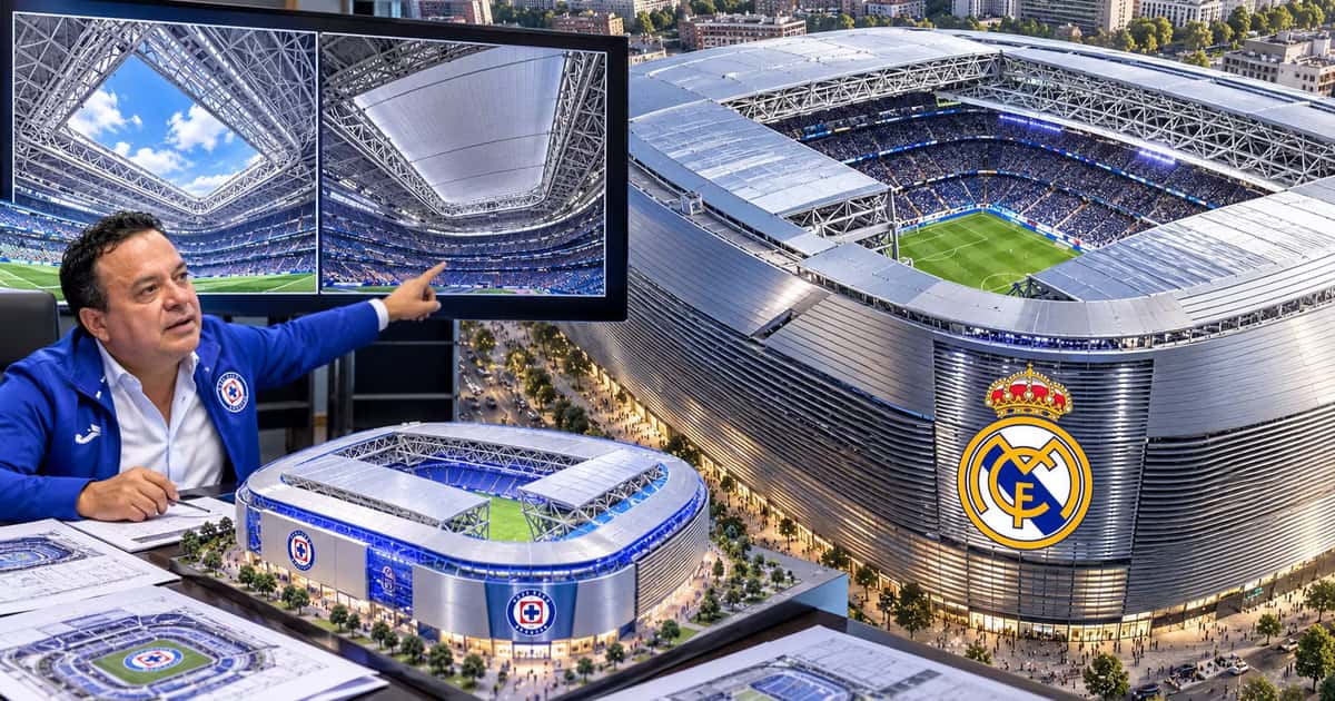 Cruz Azul quiere copiar al Real Madrid