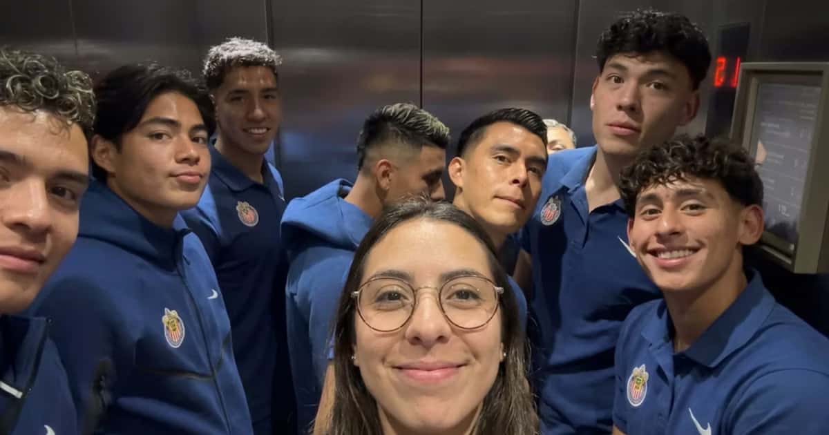Raúl Rangel, Santiago Sandoval, Luis Rey, Hugo Camberos y Samir Inda protagonizaron una curiosa escena junto a una aficionada.