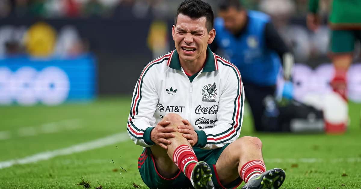Hirving Lozano se lesionó y causa baja en la selección mexicana
