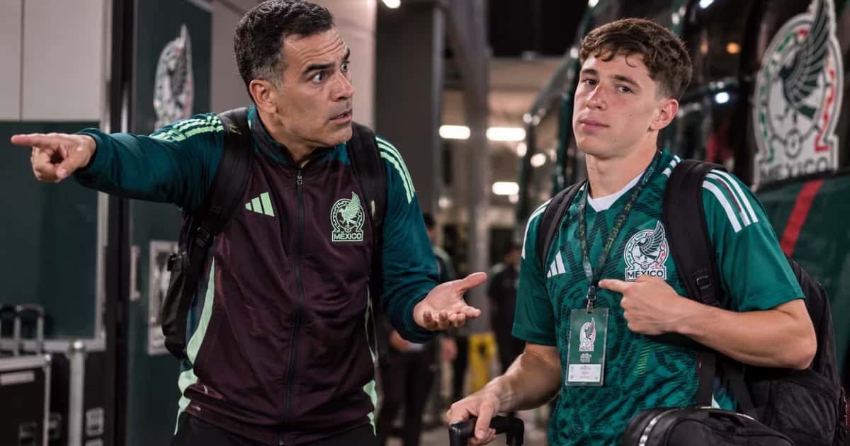 Rafa Márquez y Mateo Chávez