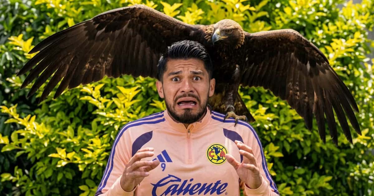 Henry Martin le tuvo miedo a Celeste, la mascota del América, mientras atendía a los medios