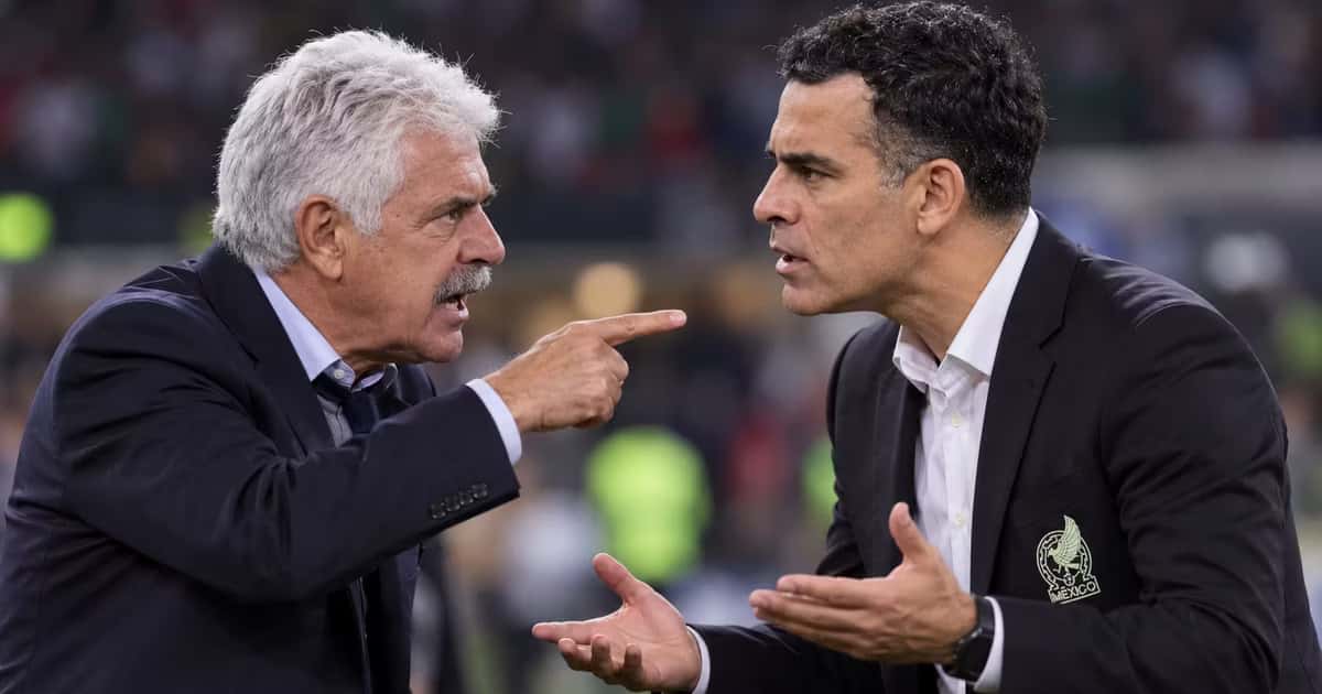 Ricardo Ferretti y Rafa Márquez con México