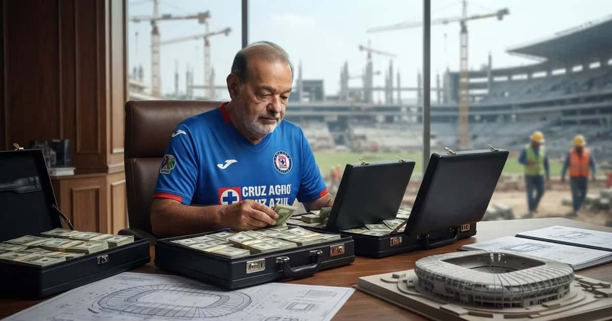 Carlos Slim y su posible proyecto con Cruz Azul