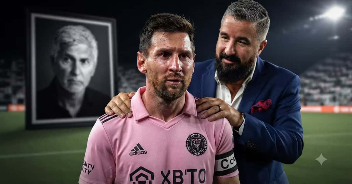 Álvaro Morales le envió un mensaje de condolencias a Lionel Messi