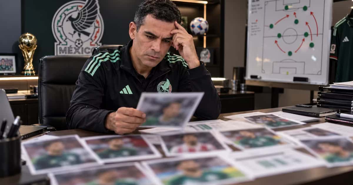 Rafael Márquez y Javier Aguirre