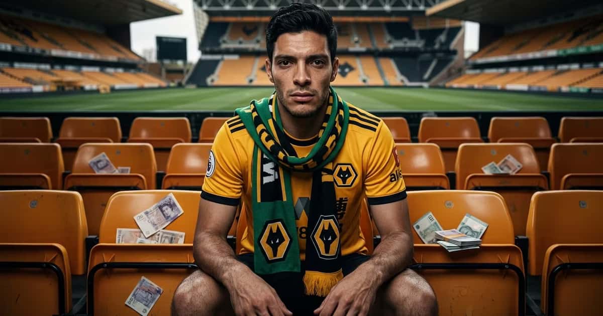 Raúl Jiménez pagó de su bolsillo miles de bufandas personalizadas para recibir a los Wolves en su regreso a la Championship.
