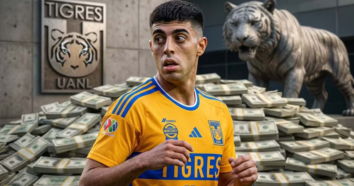 Tigres rechazó 12 millones de dólares por Juan Brunetta y exige al menos 20 millones para considerar su salida.