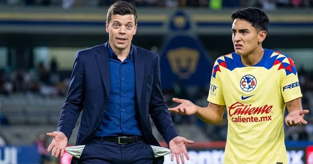 Pumas quiere a Santiago Naveda, pero el salario del mediocampista con América podría complicar la operación y obligarlo a ganar menos.