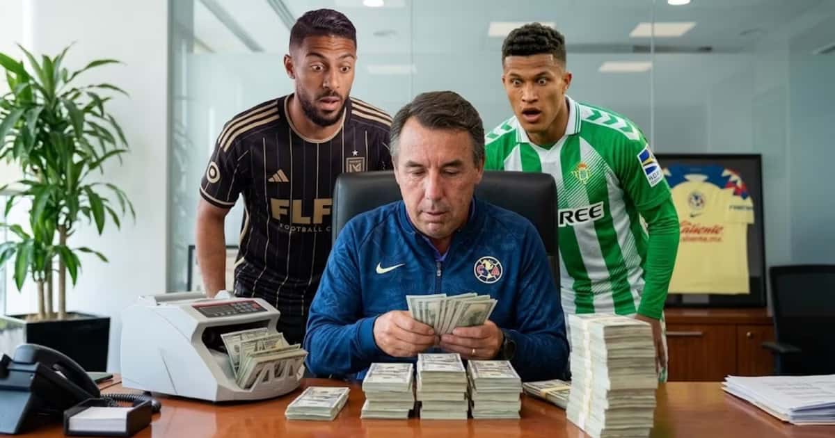 América podría financiar las llegadas de Nelson Deossa y Denis Bouanga con las ventas de Brian Rodríguez y Sebastián Cáceres, siempre que ambas operaciones se concreten.