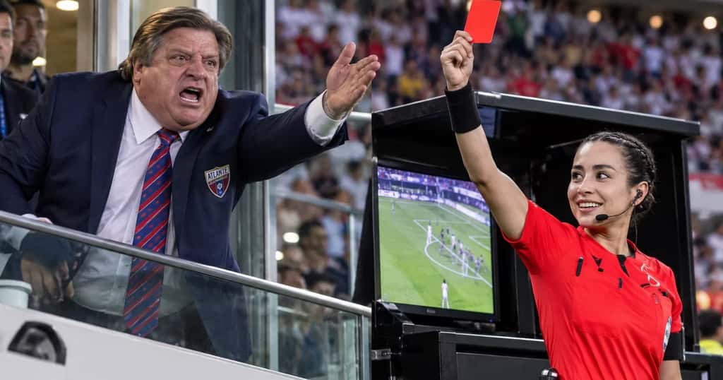 Miguel Herrera puede recibir una sanción por su gesto contra Katia Itzel García