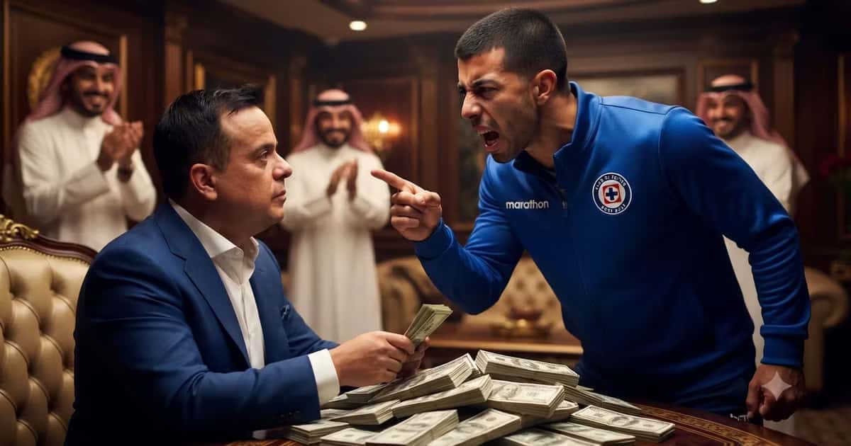 Erik Lira estaría molesto con la directiva de Cruz Azul