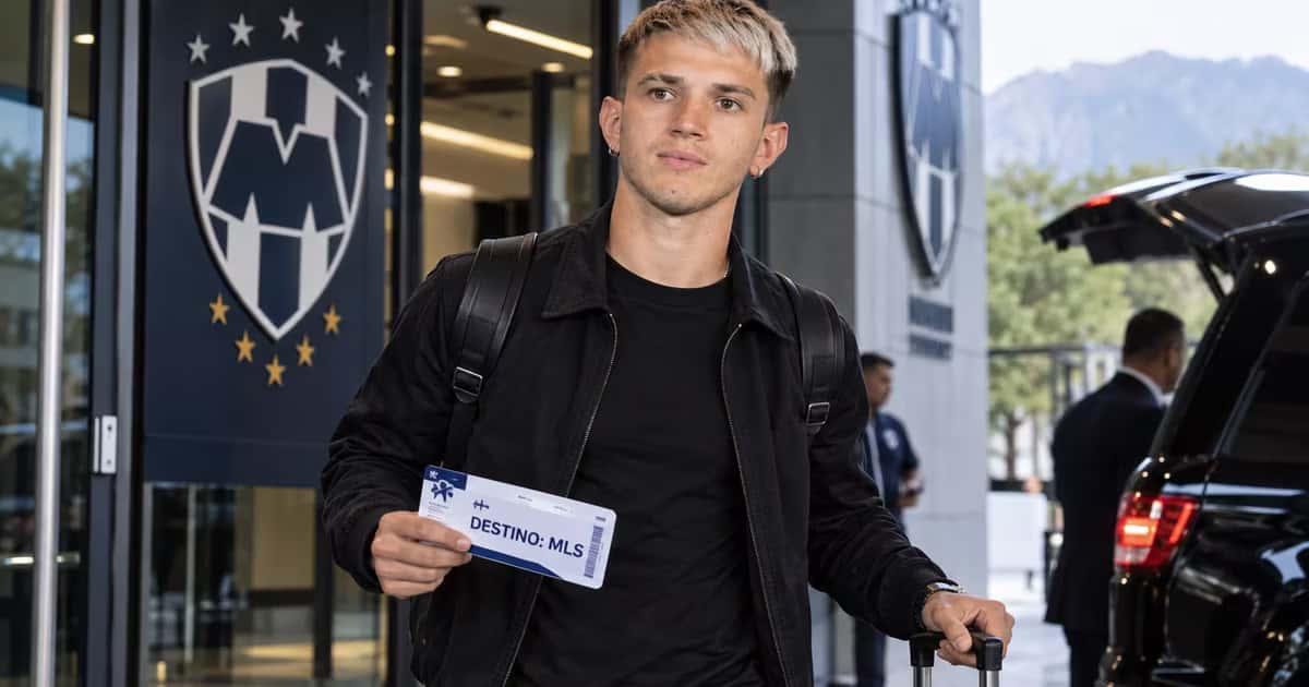 Luca Orellano fuera de Rayados