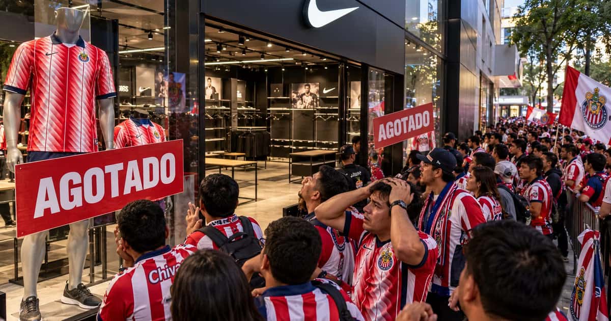 Agotada la playera de Chivas