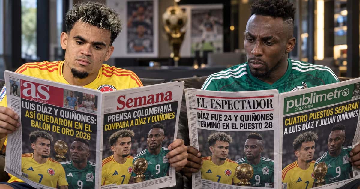 Luis Díaz y Julián Quiñones