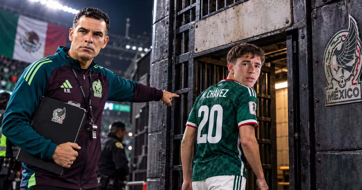 Mateo Chávez fuera de la concentración