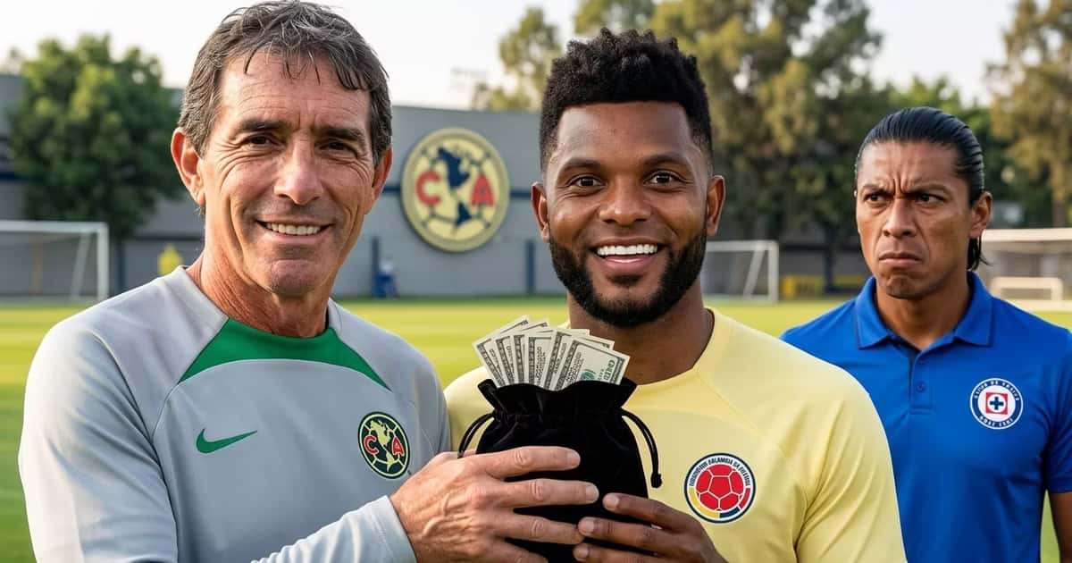 América pagaría 2 millones de dólares por Miguel Borja, quien meses atrás pudo llegar gratis a Cruz Azul pero no fue registrado por falta de cupo extranjero.