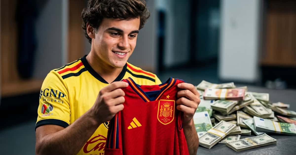 Carlos Álvarez aceptó llegar al América con la ilusión de ganarse un lugar en la Selección Española, mientras en España ya destacan su enorme talento.