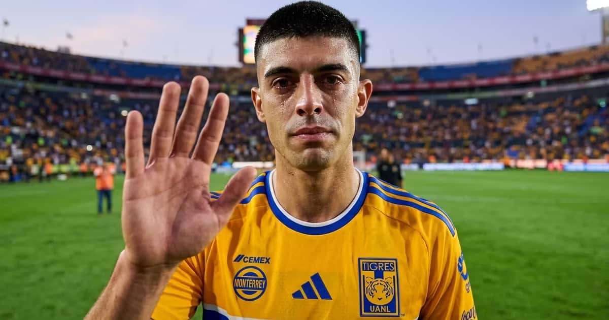 Juan Brunetta podría estar viviendo sus últimos días en Tigres, con una oferta de Medio Oriente superior a los 15 millones de dólares sobre la mesa tras una noche de contrastes ante Atlas.